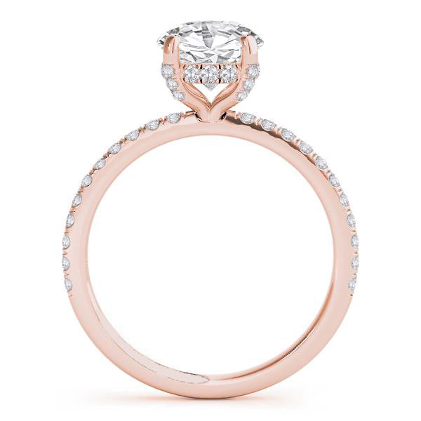 Elena diamond engagement ring setting - Starfire Diamond Jewellery