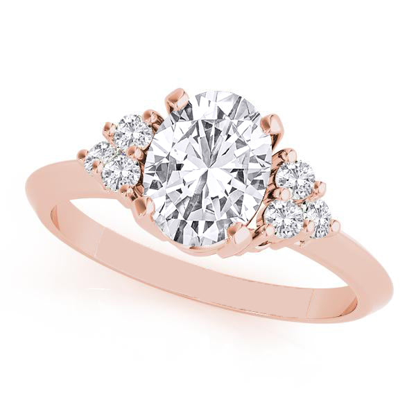 Ariana diamond engagement ring setting - Starfire Diamond Jewellery