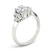 Ariana diamond engagement ring setting - Starfire Diamond Jewellery