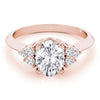 Ariana diamond engagement ring setting - Starfire Diamond Jewellery