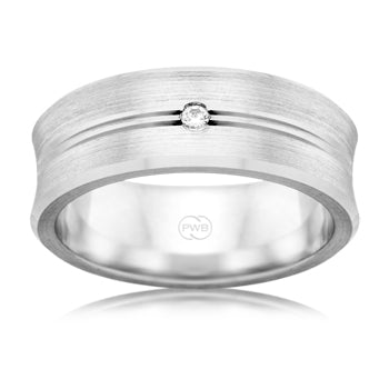 F3846 Wedding Band - Starfire Diamond Jewellery