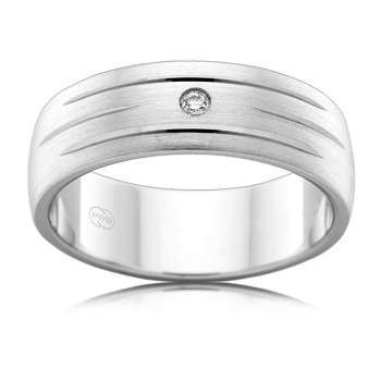 HR3485 - W edding Band - Starfire Diamond Jewellery