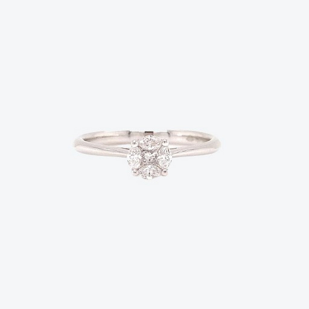 Illusion Medium Diamond Ring