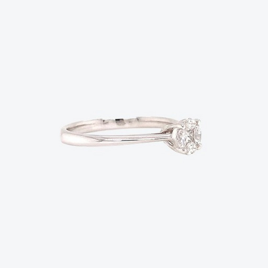 Illusion Medium Diamond Ring