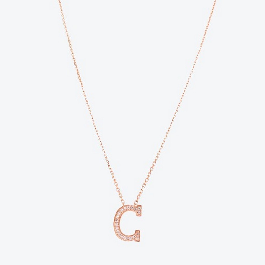 Dainty Letter C rose