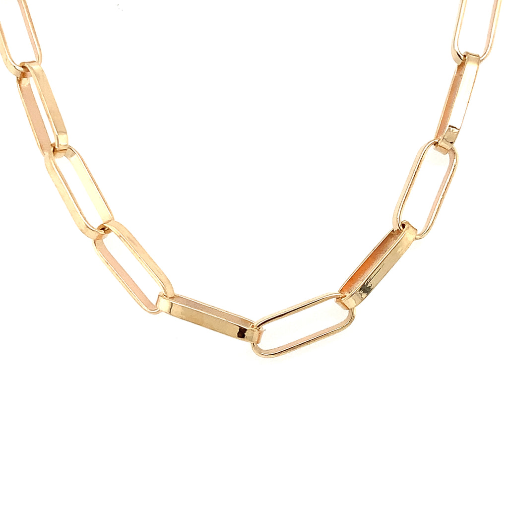 Golden Essentials Paperclip Chain