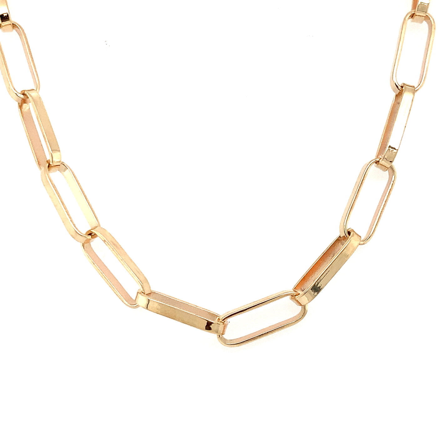 Golden Essentials Paperclip Chain